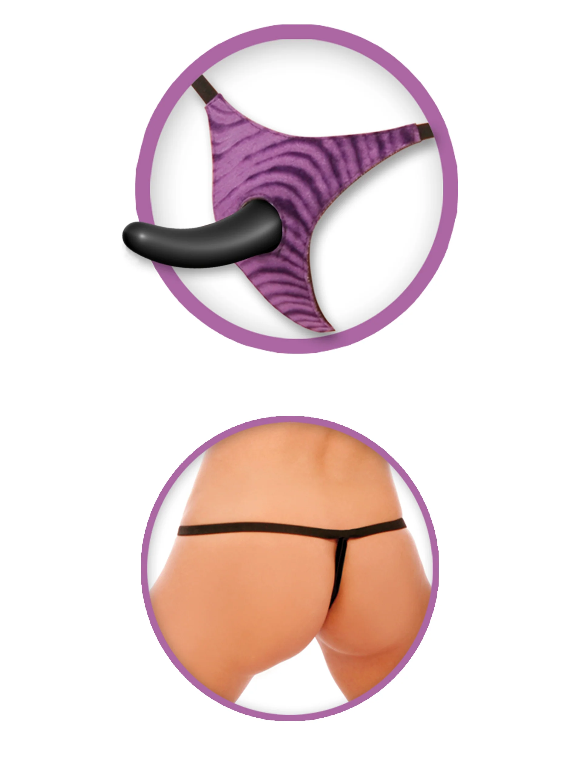 Fetish Fantasy Series - Vibrating Strap-On For Him - Image 4