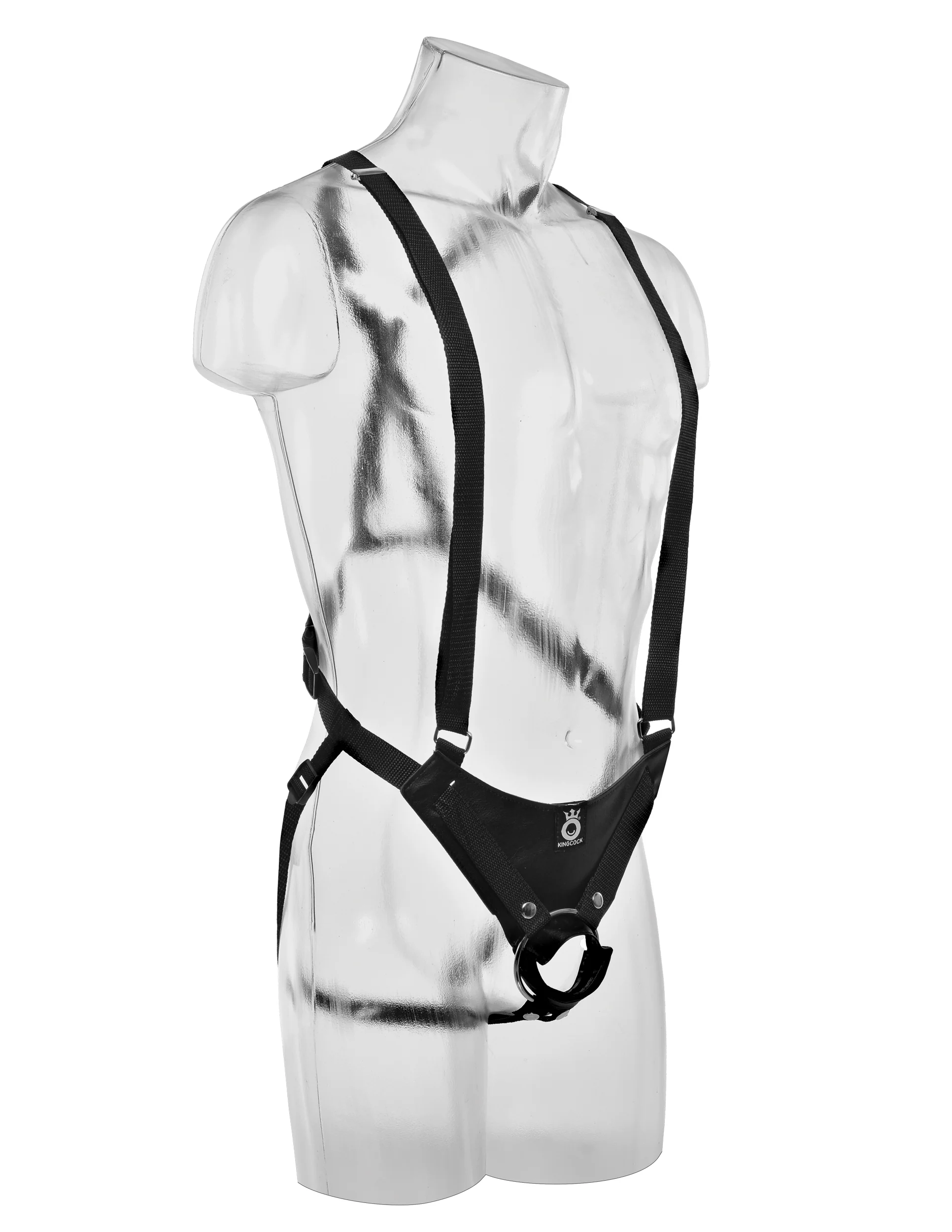 King Cock 11" Hollow Strap On Suspender System - Image 5