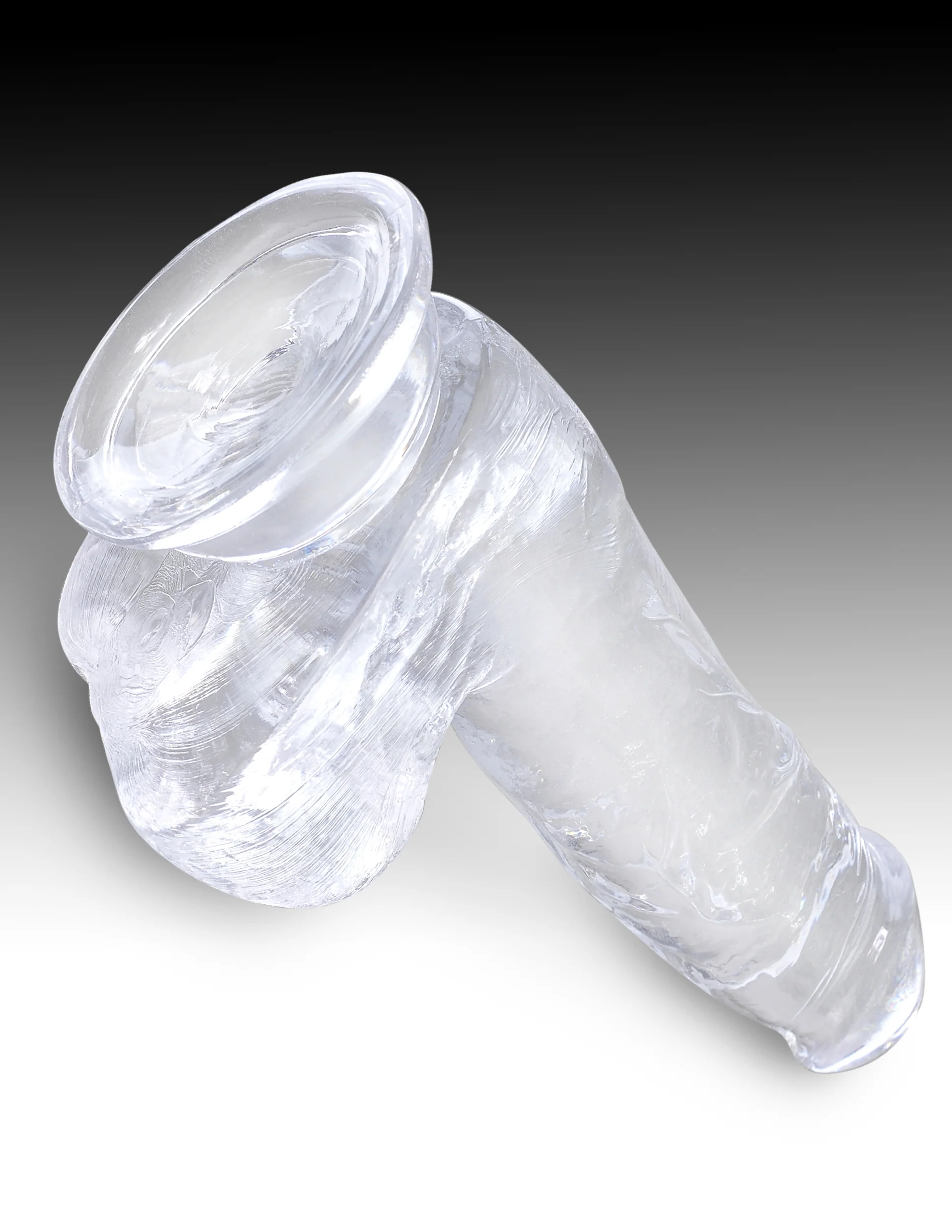 King Cock Clear 6" Cock with Balls - Image 9